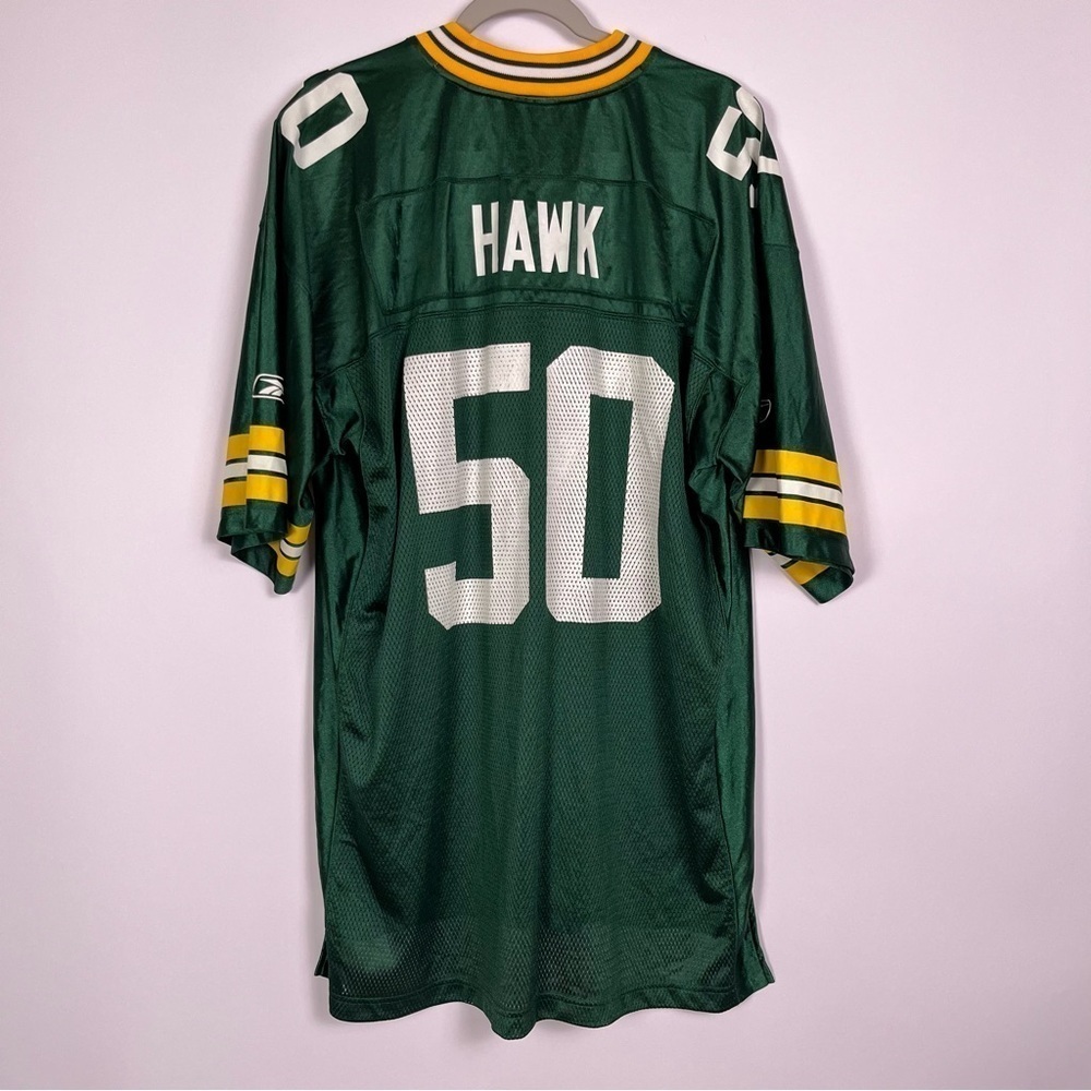 NFL Reebok Green Bay Packers A.J. Hawk #50 Jersey – Men’s Size XL – Vintage